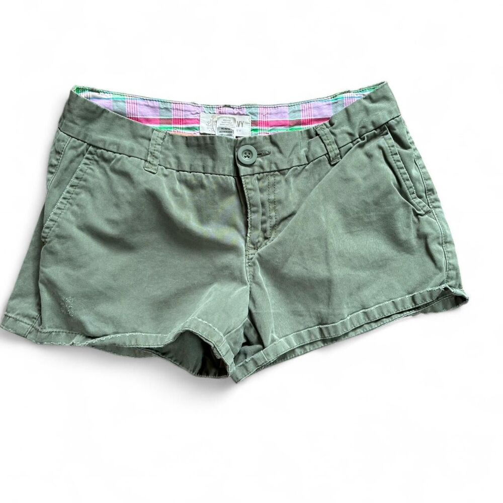Old-navy Women's Green and Khaki Shorts